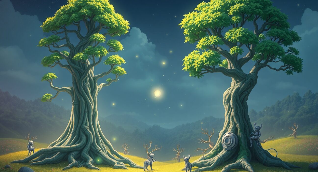 Visual metaphor comparing Solana and Ethereum decentralization in blockchain ecosystems