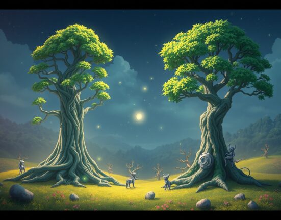 Visual metaphor comparing Solana and Ethereum decentralization in blockchain ecosystems