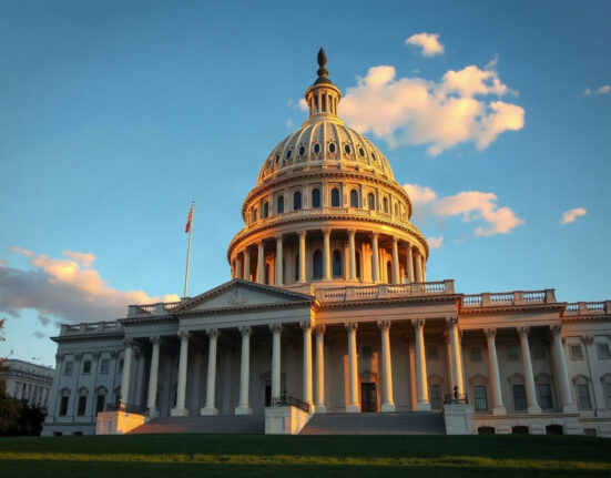 US Capitol building in Washington, DC, symbolizing the legislative process for the Clarity Act.