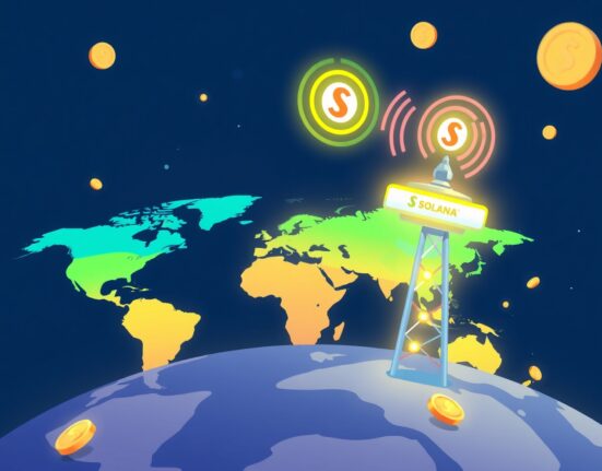 Solana wireless protocol connecting global networks with vibrant energy signals