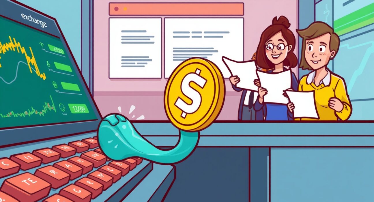 An illustration of Upbit revising the Solayer circulation plan, highlighting transparency for token holders.