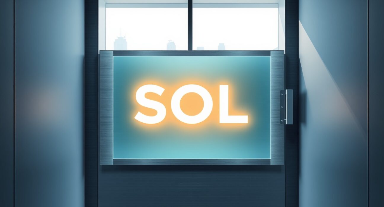 Solmate's significant Solana investment displayed in a secure digital asset treasury environment.