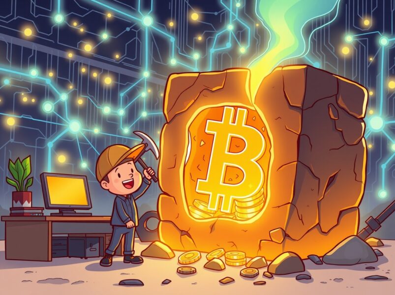 Incredible Solo Bitcoin Miner Strikes Gold: A $271,000 Block Reward Against All Odds