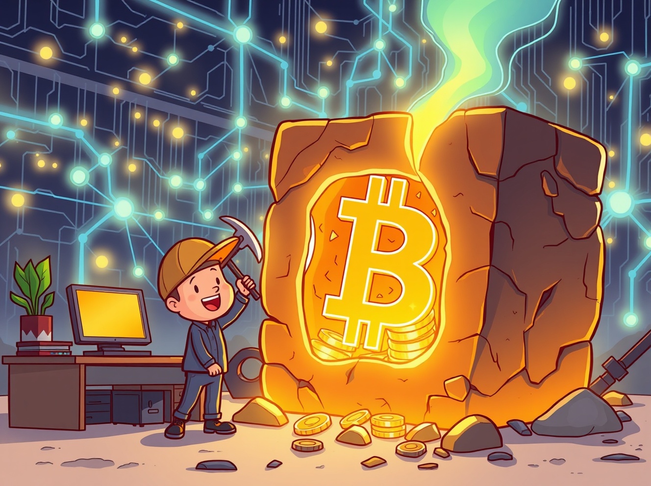 Incredible Solo Bitcoin Miner Strikes Gold: A $271,000 Block Reward Against All Odds