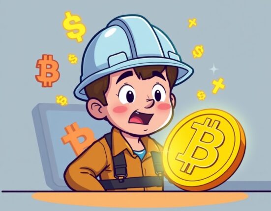 A happy solo Bitcoin miner celebrates a significant block reward win.