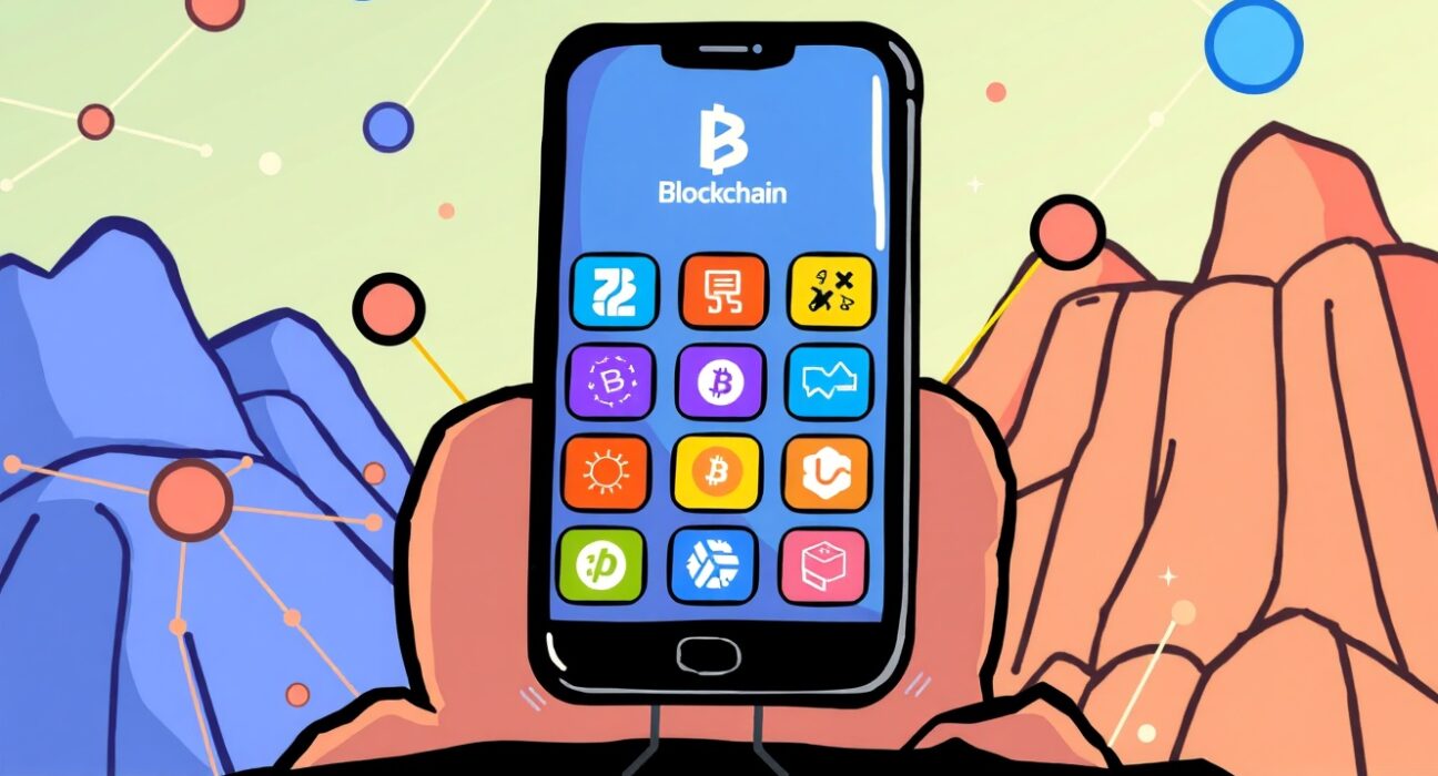 Sonium ecosystem super app simplifying blockchain interactions on a smartphone interface