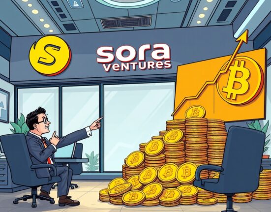Sora Ventures launches Asia's first Bitcoin treasury fund, aiming for a significant $1 billion BTC acquisition, signaling major crypto investment.