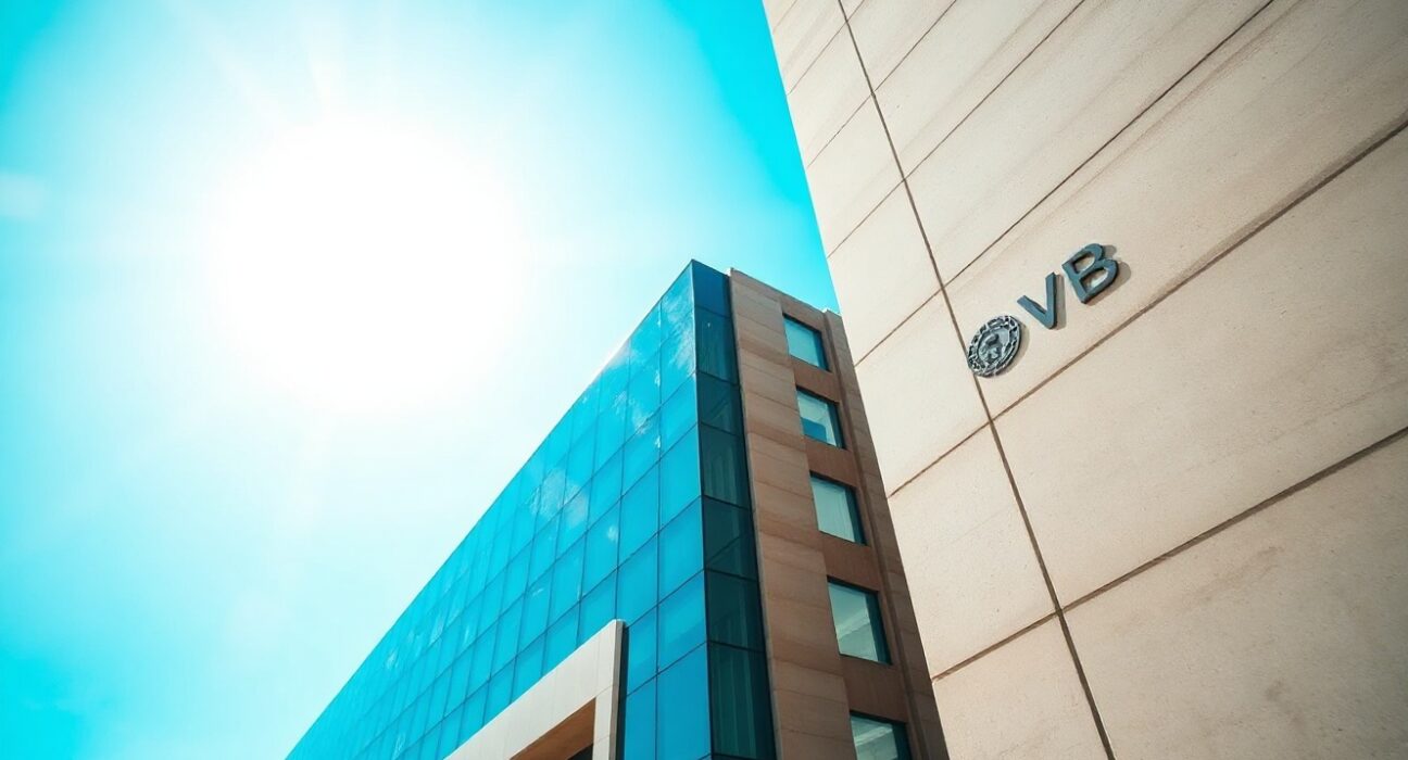 South African Reserve Bank building in Pretoria on a sunny day, representing financial reserves data.
