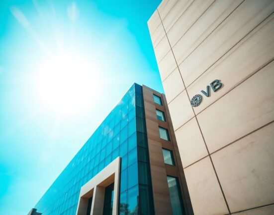 South African Reserve Bank building in Pretoria on a sunny day, representing financial reserves data.
