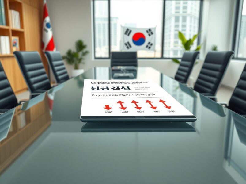 South Korea’s Bold Move: Financial Authorities to Bar Listed Firms from Stablecoin Investments