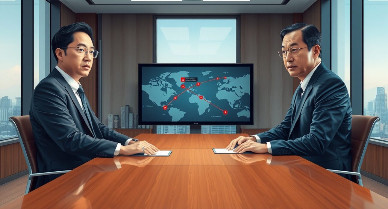 South Korean and Canadian diplomats meeting in Seoul to form a cyber council against North Korean cryptocurrency theft.