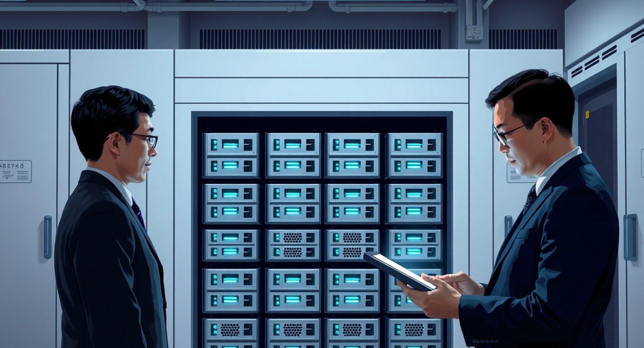 South Korea's new institutional cold wallet system for managing seized cryptocurrency assets securely.