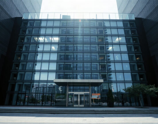 Modern financial building in Seoul, South Korea, representing the country's cryptocurrency exchange industry