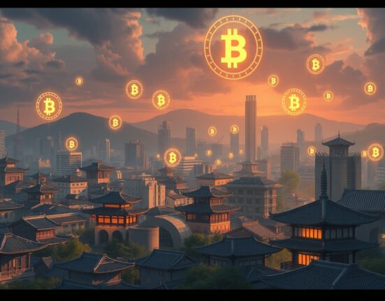 South Korea cryptocurrency exchange regulations and punitive fines for security breaches visualization