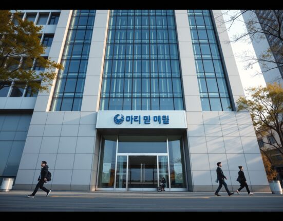 South Korea's Financial Services Commission building in Seoul, where crypto major shareholder review changes were announced.