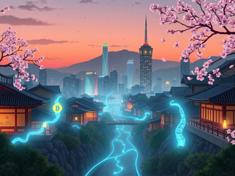 South Korea crypto market analysis showing resilient trading activity amid global decline