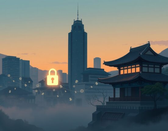Illustration of crypto money laundering scheme uncovered by South Korean customs authorities.