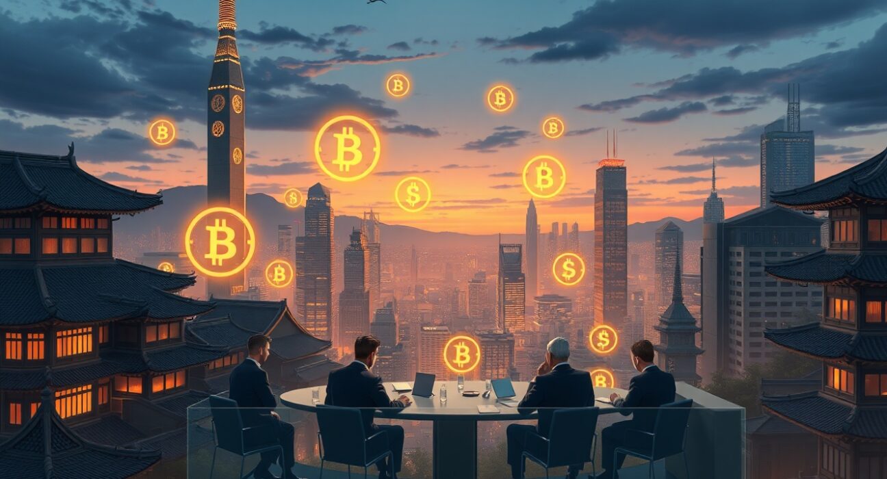 South Korea's political clash over crypto exchange ownership regulations and market stability.