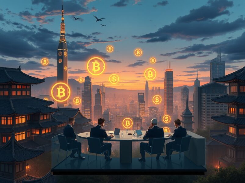 South Korea's political clash over crypto exchange ownership regulations and market stability.