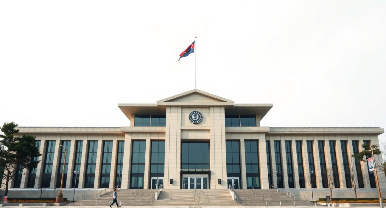 South Korean National Assembly building representing the postponed digital asset legislation.