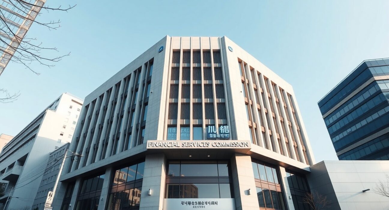 South Korea Financial Services Commission building exterior in Seoul