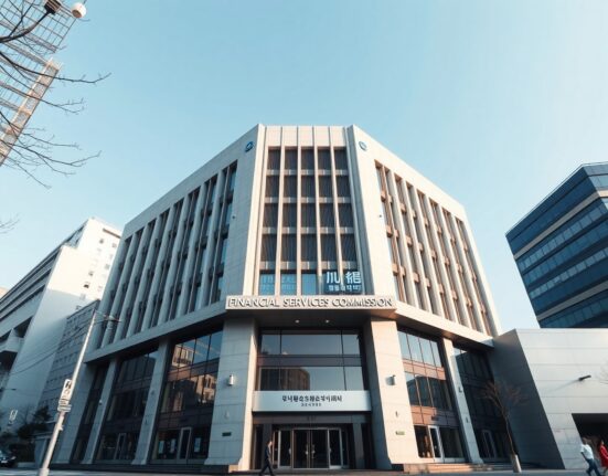 South Korea Financial Services Commission building exterior in Seoul