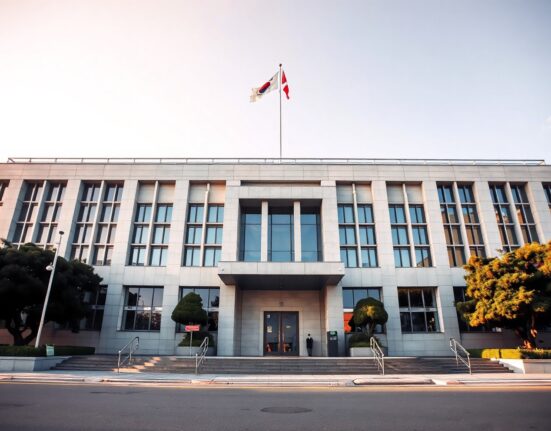 South Korea's National Tax Service building in Seoul, where the digital asset tax advisory panel will meet.