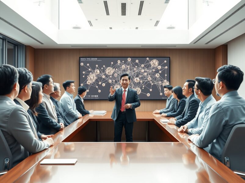 Ethereum Korea consortium meeting at DSRV Seoul discussing blockchain ecosystem development