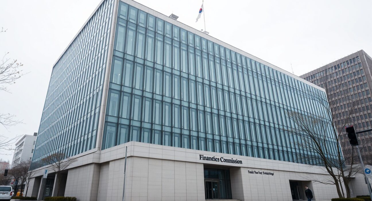 FSC headquarters in Seoul, South Korea, where corporate crypto trading policy is being drafted