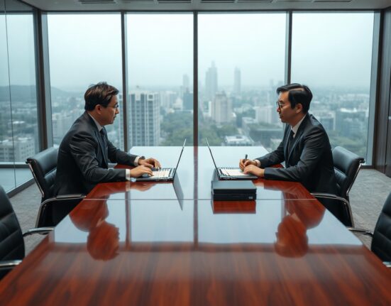South Korean financial officials meeting to discuss the Digital Asset Basic Act