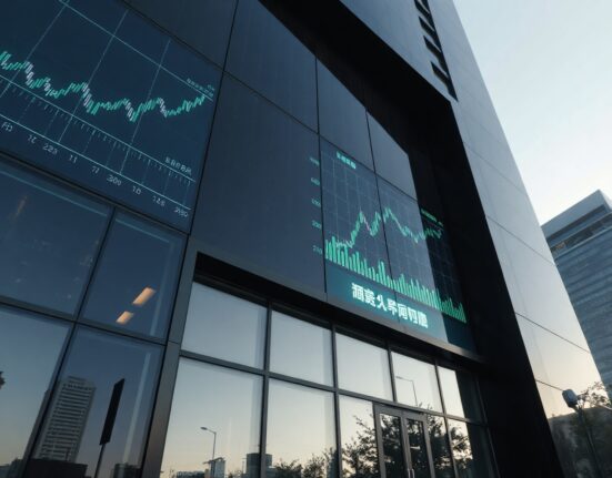 Exterior of a modern corporate building in Seoul, symbolizing the financial regulatory environment surrounding Bithumb.