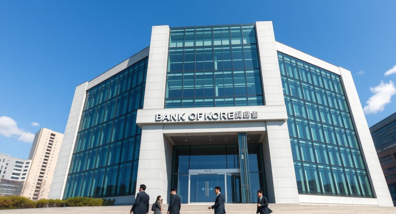 Bank of Korea headquarters in Seoul as inflation pressures mount according to ING analysis