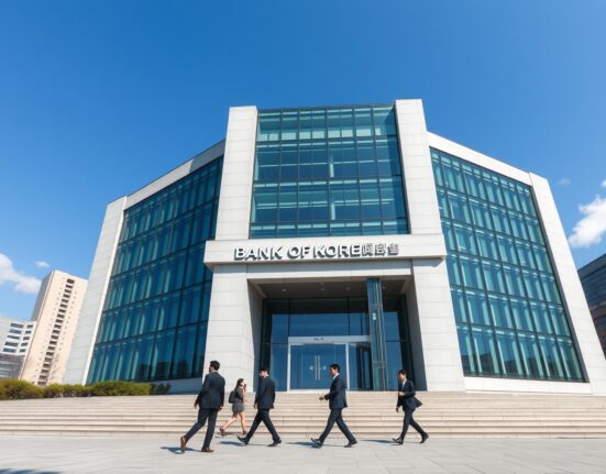 Bank of Korea headquarters in Seoul as inflation pressures mount according to ING analysis