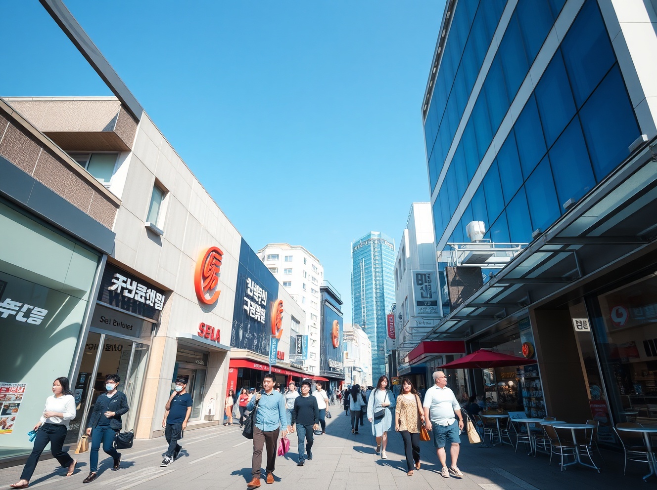 South Korea Service Sector Output Rebounds to 1.3% in May After April Contraction