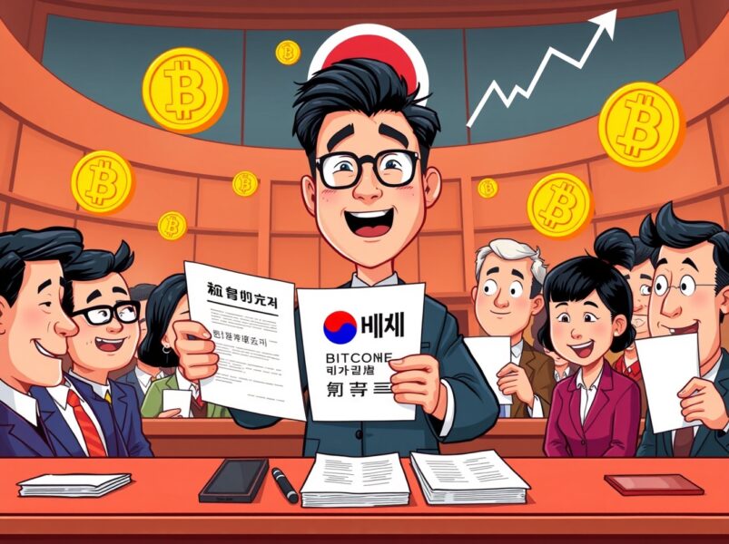 South Korean lawmaker proposing spot crypto ETFs legislation in parliamentary session