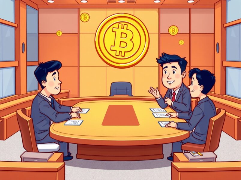 South Korean legislators reviewing crucial stablecoin bills in parliamentary session