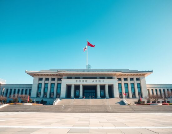 South Korean National Assembly building in Seoul, backdrop for stablecoin regulation push