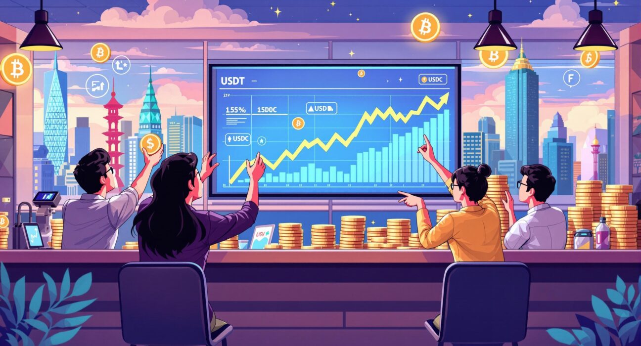 South Korea Stablecoin Trading: A Remarkable 50% Surge Signals Market Revival