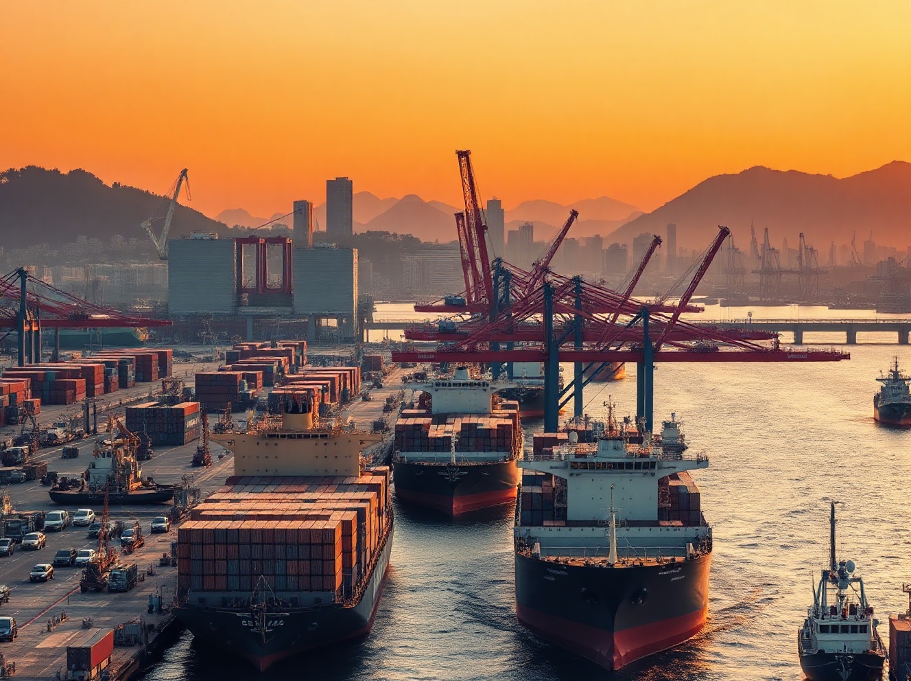 South Korea Trade Balance Edges Higher to $30.39B in July as Exports Hold Steady