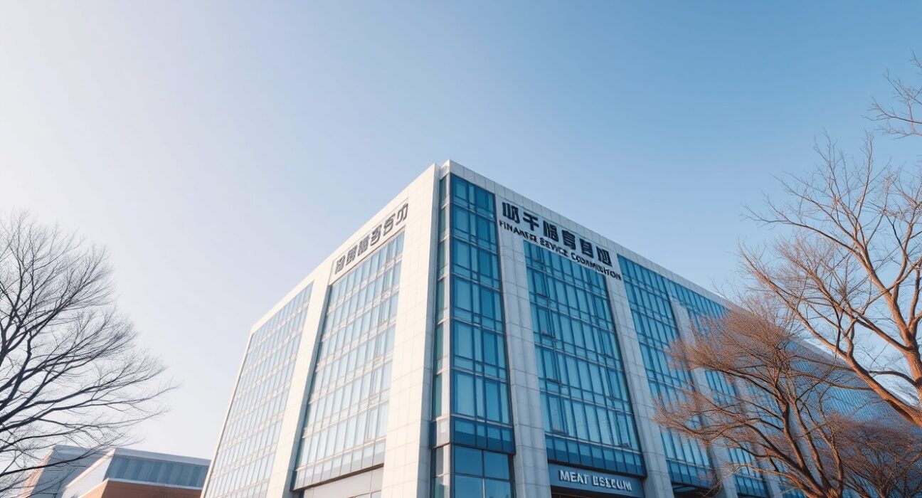 Exterior of the Financial Services Commission building in Seoul, South Korea