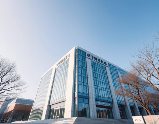 Exterior of the Financial Services Commission building in Seoul, South Korea