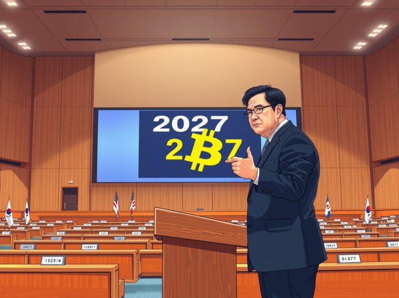 Virtual Asset Taxation: Key South Korean Lawmaker Pushes for 2027 Start as Planned