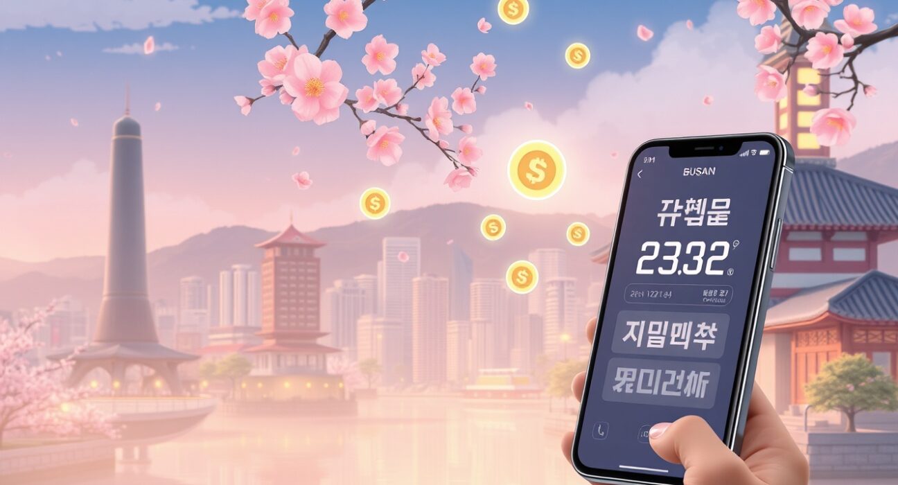 South Korea's Bidan Jumeoni wallet enabling forex-to-KRW stablecoin exchange in Busan digital economy