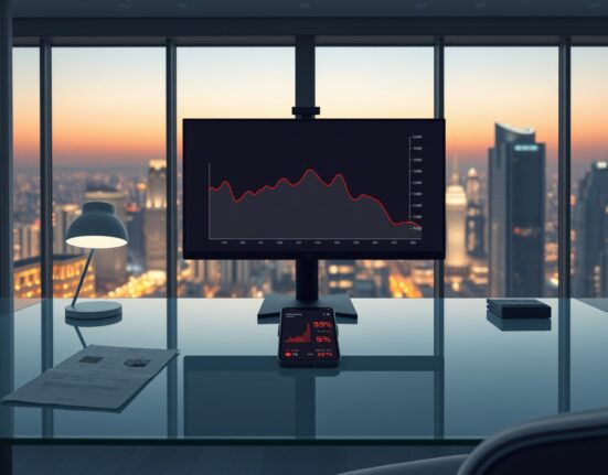 Analysis of declining South Korean crypto exchange deposits during Bitcoin market slump in Seoul financial district.