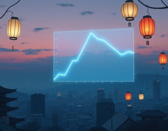 Analysis of the 80% drop in South Korean crypto trading volume showing market contraction.