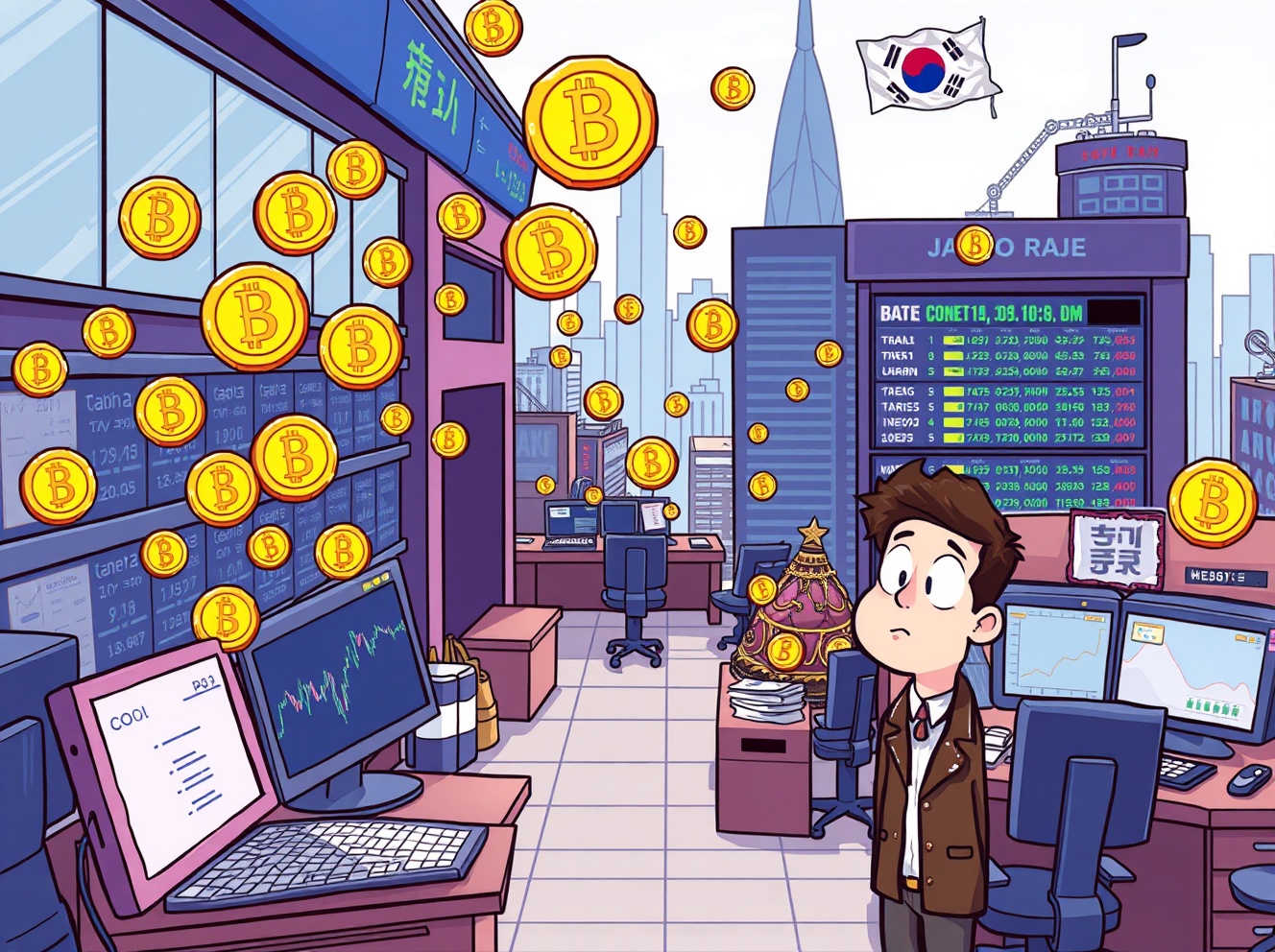 South Korean Crypto Trading Volume Plummets: An Alarming Paradox Despite New Listings