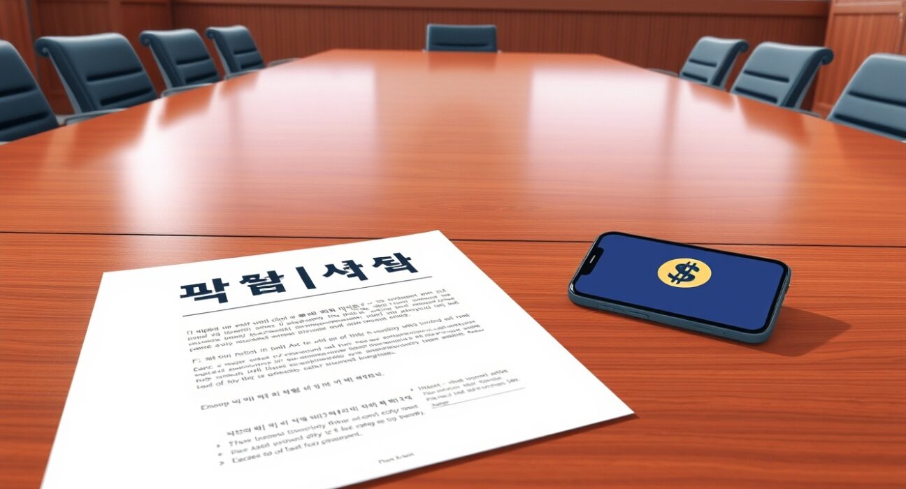Postponed meeting for South Korea's Digital Asset Basic Act stablecoin legislation.