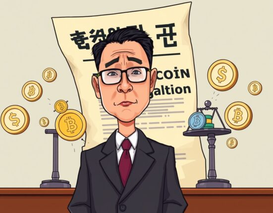 A South Korean lawmaker introducing new legislation for South Korean stablecoin regulation, aiming to bring digital assets under existing forex laws.