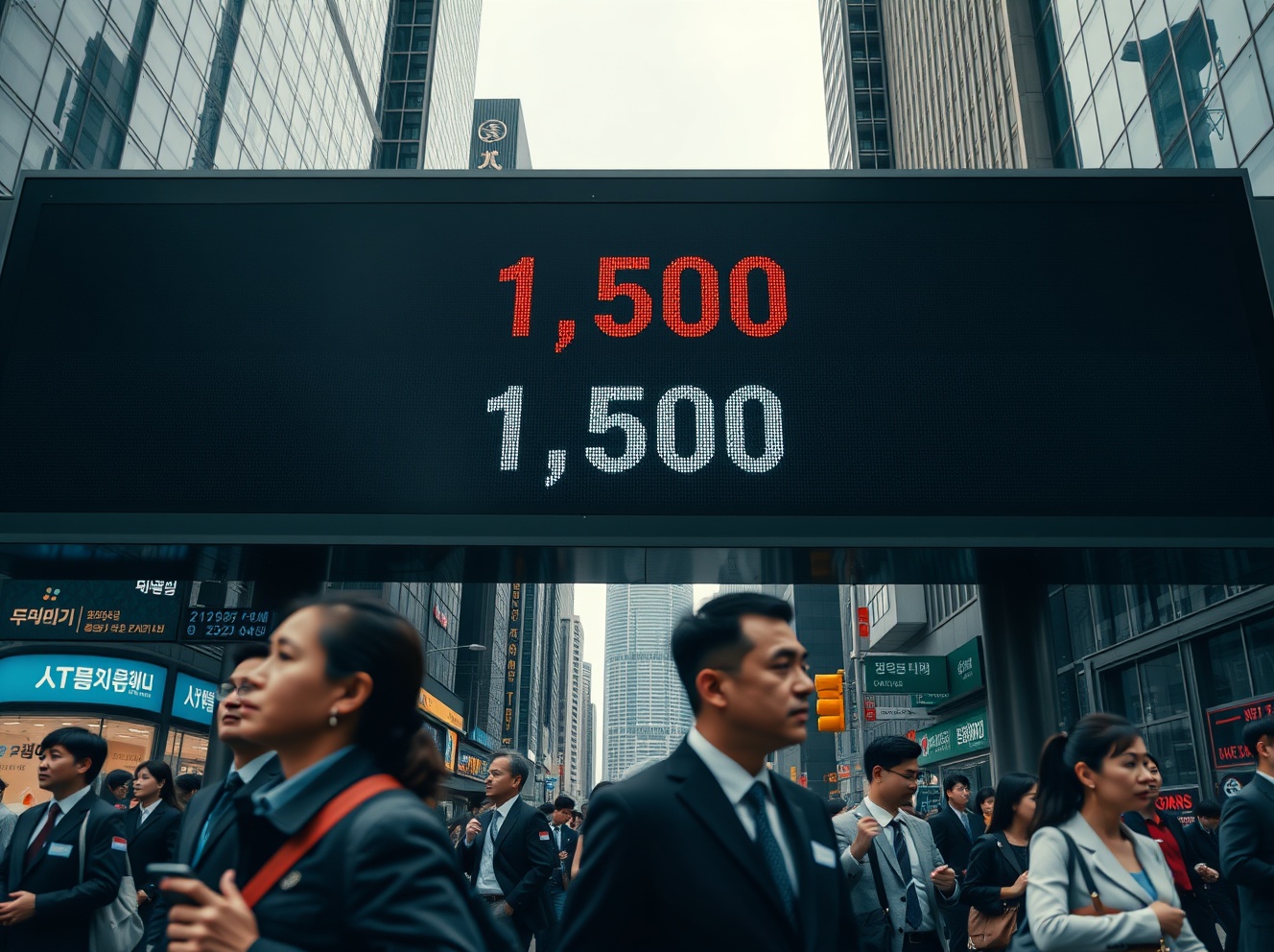 South Korean Won Breaches 1,500 Mark Against US Dollar for First Time Since 2009