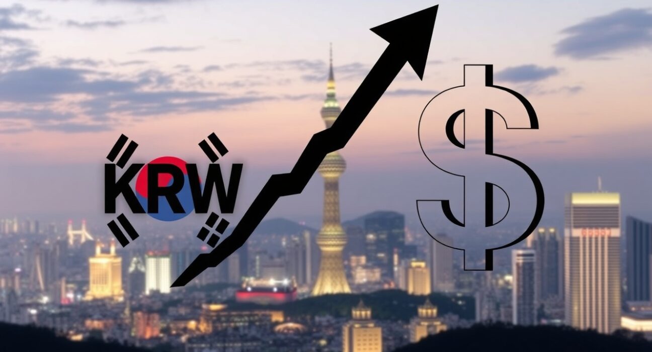 South Korean Won: BofA Unveils Optimistic 1,340 Target for Year-End